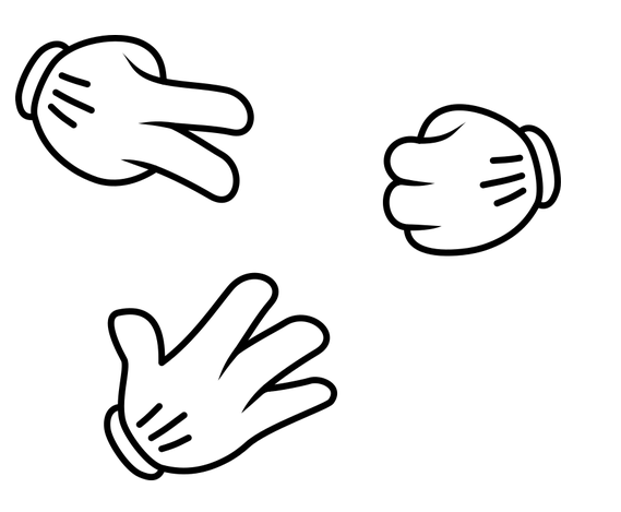 Image of the game Rock-Paper-Scissors.